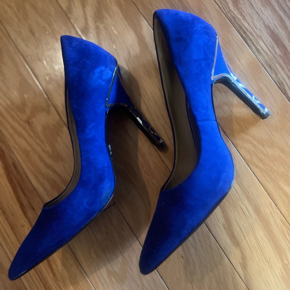 RACHEL Rachel Roy Vibrant Blue Heels